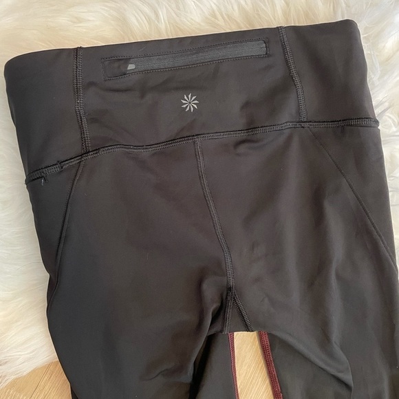 Athleta Velocity Stash Pocket Colourblock Capri - Picture 7 of 15